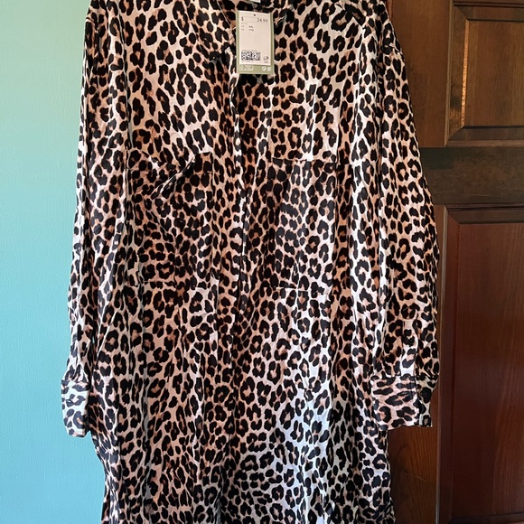 BNWT h&m leopard tunic - Picture 2 of 5